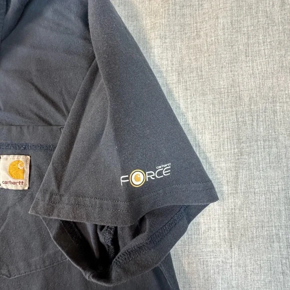 Carhartt Work Force Polo Shirt black - Picture 5 of 9